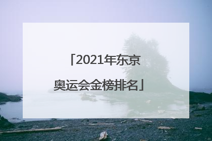 「2021年东京奥运会金榜排名」2021年东京奥运会金榜排名许茜